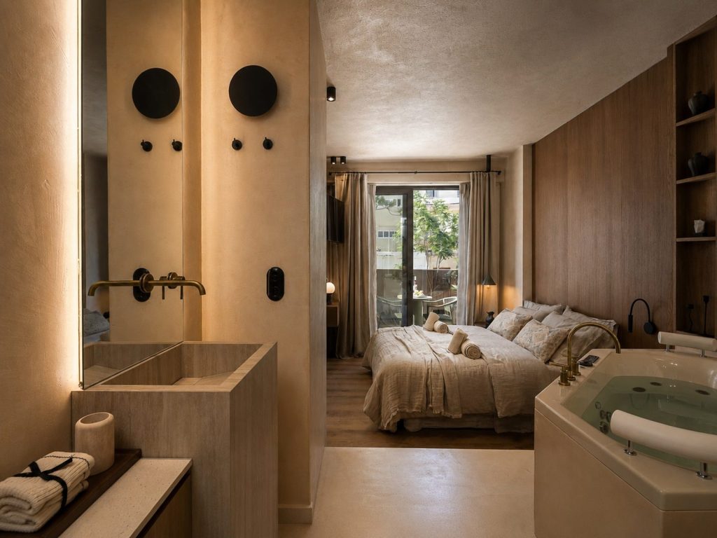 Deluxe Beachfront Suite with Indoor Jacuzzi