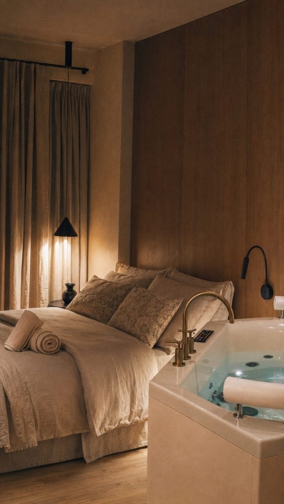 Deluxe Beachfront Suite with Indoor Jacuzzi